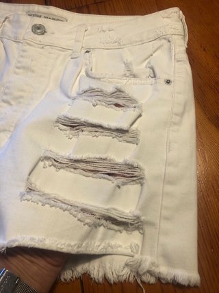 Shorts Vaqueros Blancos