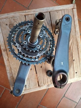 Shimano SLX Bielas + Pedales + Rodamientos
