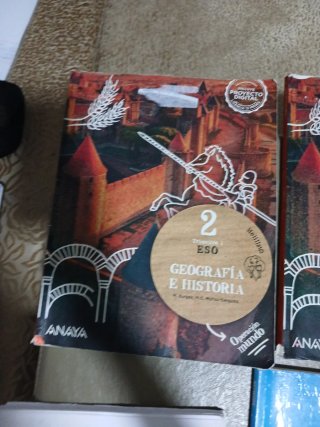 Libros de 2 de la eso.