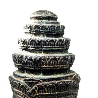 Cabeza dios Hindú Brahma bronce Jemer s.XII