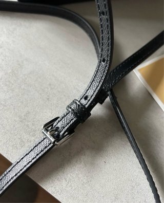 Bandolera Michael Kors Jet Set Negra piel
