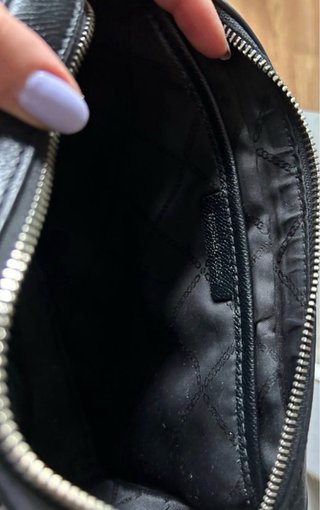 Bandolera Michael Kors Jet Set Negra piel