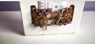 Pack 3 pulseras, tejido, joyas, Zara
