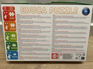 2 Puzzles Educa 100 Piezas Panorámicos