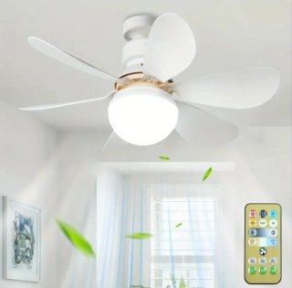 Ventilador Techo Lámpara LED 40W 52CM