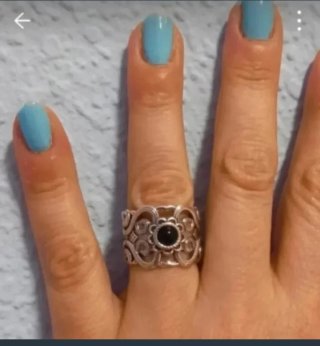 Anillo Plata Filigrana Ajustable