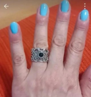 Anillo Plata Filigrana Ajustable