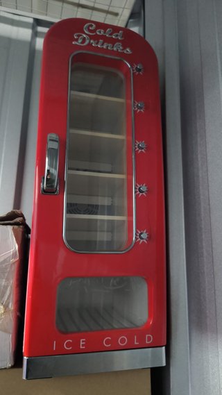 Mini Nevera Roja Estilo Retro (Valoro cambios)