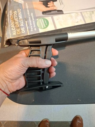 Pinza Recogeobjetos Aluminio Ergonómica