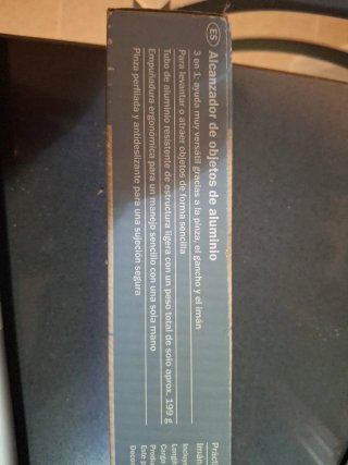 Pinza Recogeobjetos Aluminio Ergonómica