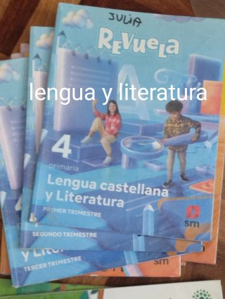 Libros 4° curso primaría.