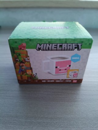 Tazza Minecraft Pig Quadrata