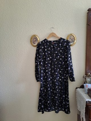 Vestido Bimba y Lola floral midi