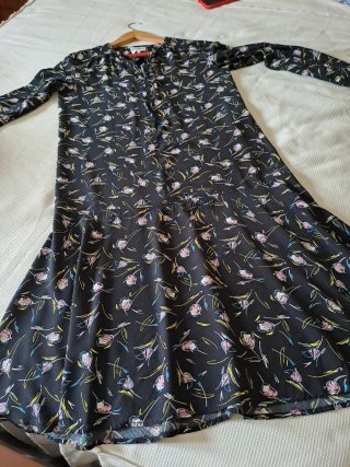 Vestido Bimba y Lola floral midi