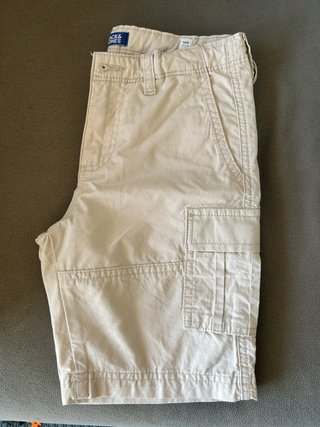 Pantalón corto niño Jack Jones beige T11