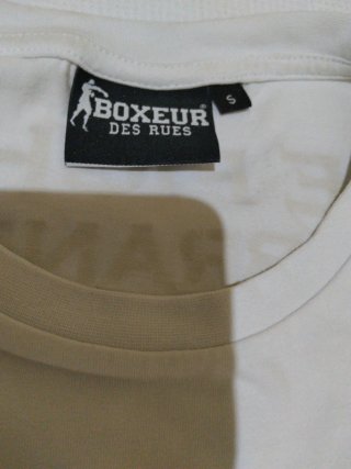 Camiseta Boxeur des Rues Hombre Blanca