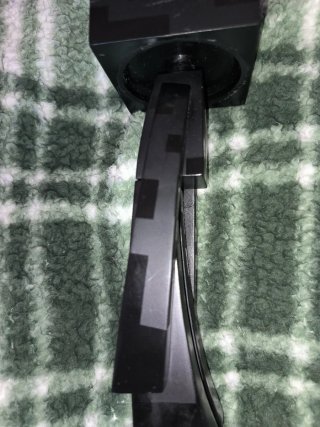 Boneco Enderman Minecraft com Bloco