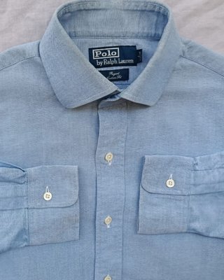 Camisa Polo Ralph Lauren Oxford Manga Larga - M