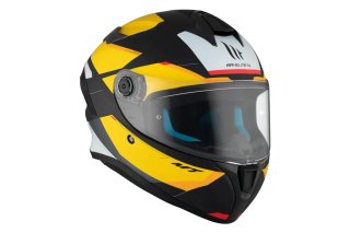 Casco Integral MT Targo S Kay B3 Negro Mate Amaril