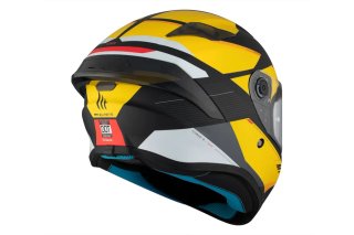 Casco Integral MT Targo S Kay B3 Negro Mate Amaril