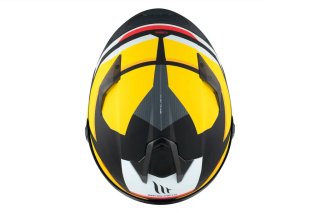 Casco Integral MT Targo S Kay B3 Negro Mate Amaril