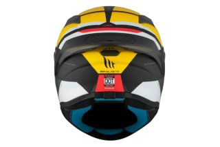 Casco Integral MT Targo S Kay B3 Negro Mate Amaril