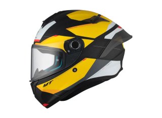 Casco Integral MT Targo S Kay B3 Negro Mate Amaril