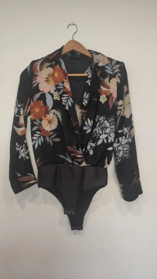 Blusa body estampado floral