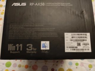 Extensor WiFi ASUS RP-AX58 AX3000 AiMesh