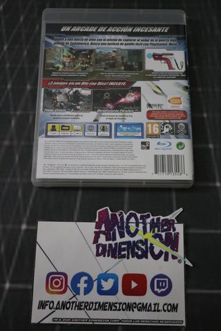 TIME CRISIS RAZING PS3 COMPLETO