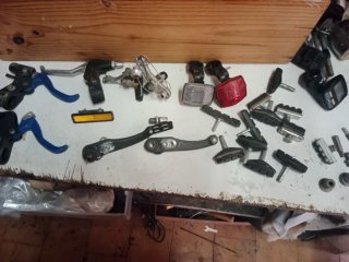 Lote herramientas bicicleta antiguas