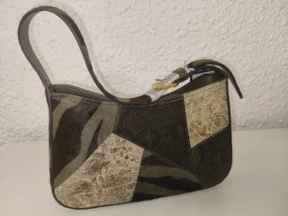 Bolso patchwork piel Ralph Lauren