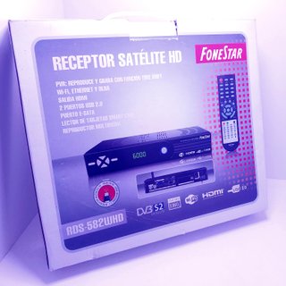Receptor Satélite HD Fonestar RDS-582WHD