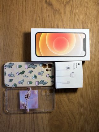 iPhone 12 mini blanco + Accesorios