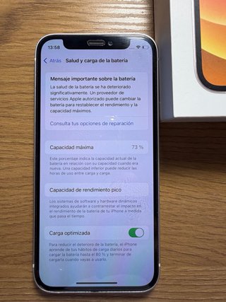 iPhone 12 mini blanco + Accesorios