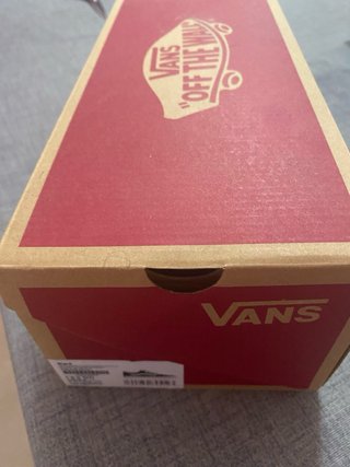 Zapatillas Vans Negras y Blancas