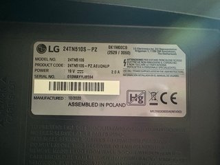 Televisor Smart TV LG 24 Negro