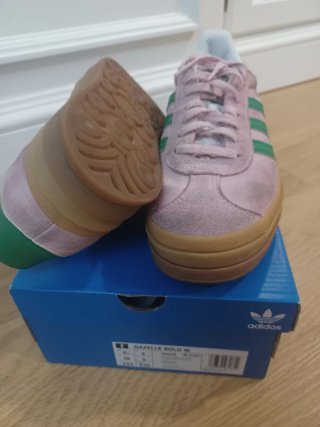 Adidas Gazelle Rosa y Verde