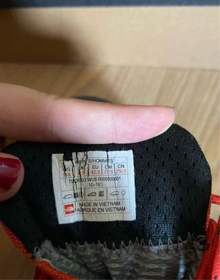 Botas North Face Alpinismo Rojas T42.5