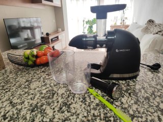 Licuadora Amzchef prensado en frío