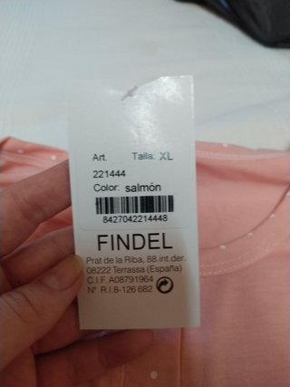 Pijama dos piezas estampado puntos