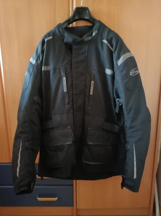 Chaqueta Moto Invierno Bstar Negra 4XL