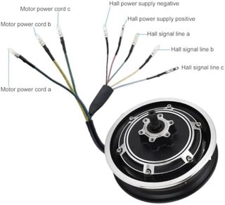 Motore Elettrico 48V 1000W Lega di Alluminio