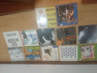 Lote 12 Vinilos Dance, Electro, Rap y Hip Hop