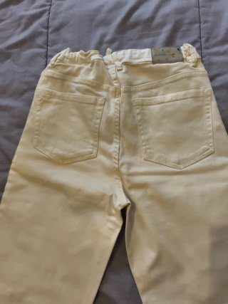 Pantalón corto niño blanco talla 13/14 164 cm