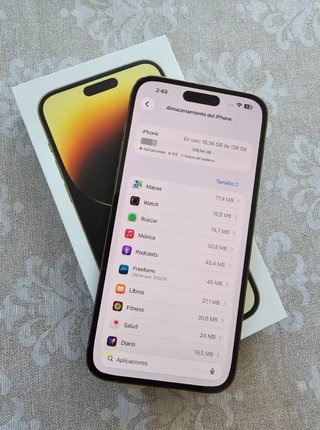 iPhone 14 Pro Max 128GB Oro