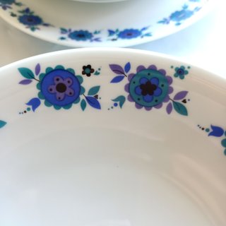 Jgo. Postre Porcelana Chadeaud Limoges