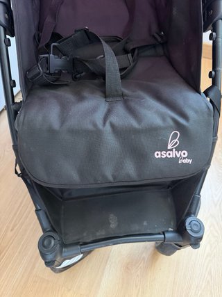 Carrito bebé Asalvo rosa
