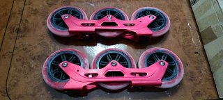 Guías Powerslide para patines (2 unidades, 3x125mm