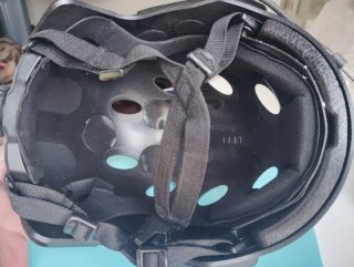 Casco Táctico FAST PJ Airsoft/Paintball Negro